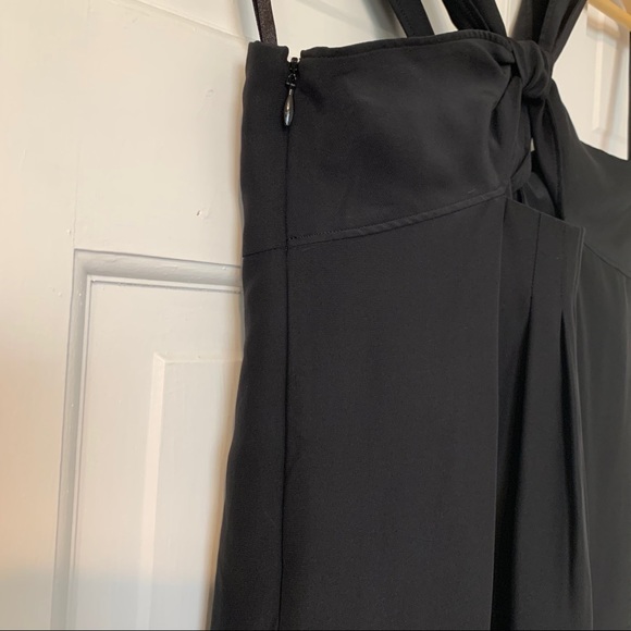 Cynthia Steffe Silk Halter Twist Little Black LBD - Picture 11 of 16